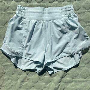 Baby Blue Lululemon shorts